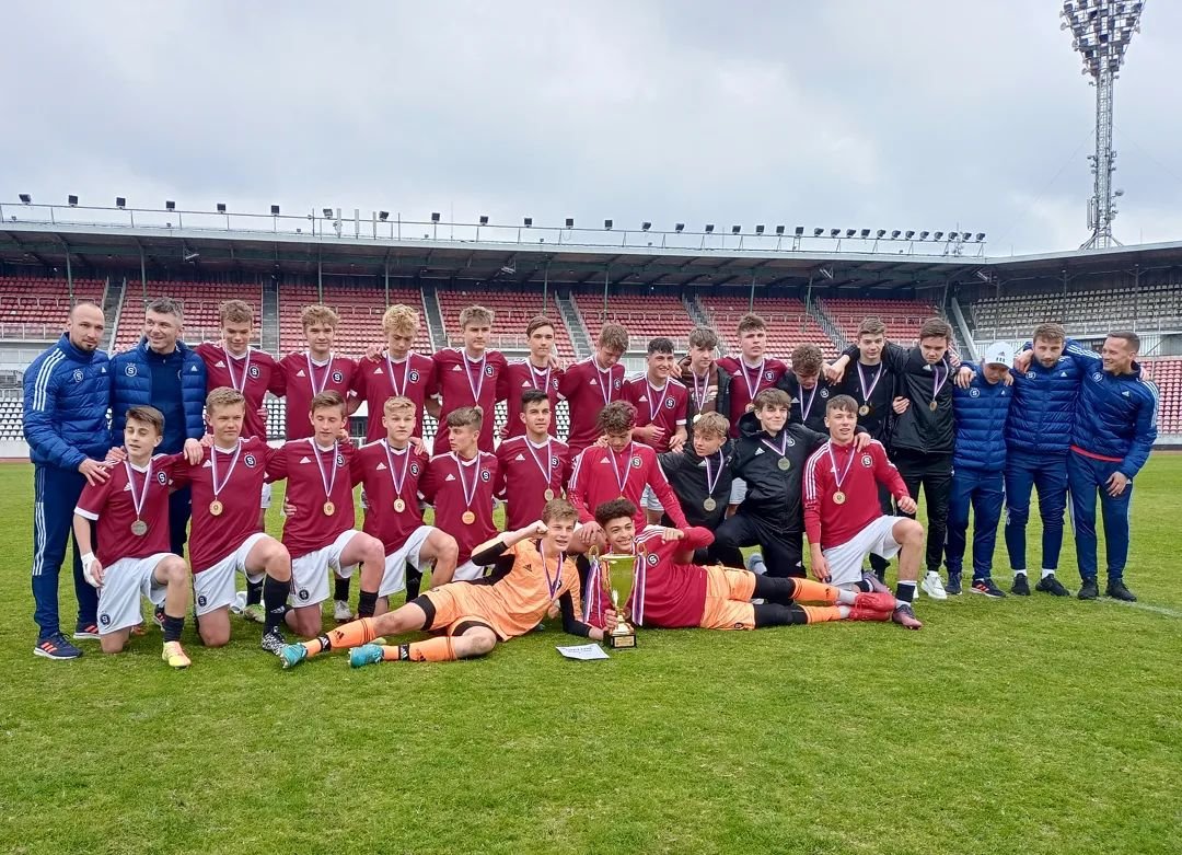 Winner is..... SPARTA! U16 porazila slavii ve finále Memoriálu Vlastislava Marečka 3:1! ⚽???? #acsparta #derby #U16 #spartaforever